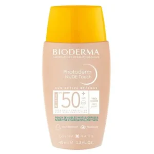 Protetor Solar com Cor Bioderma - Photoderm Nude Touch FPS 50+ - 1.0